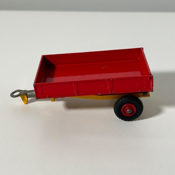 Vintage 60s Meccano Dinky Toys Weeks Farm Tipping Trailer #319 Made in England - Picture 3 of 11
